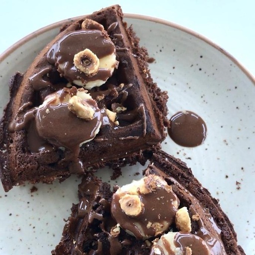 Dark Chocolate Almond flour Waffle Mix